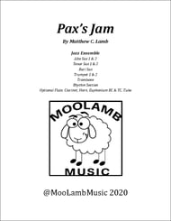 Pax's Jam Jazz Ensemble sheet music cover Thumbnail